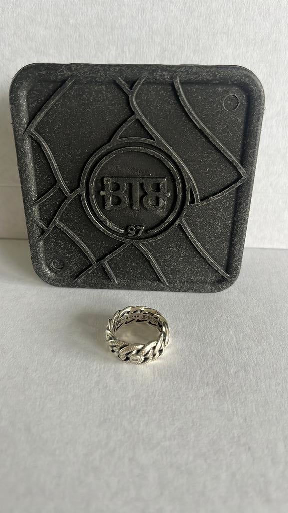 Buddha to buddha nathalie texture ring, Sieraden, Tassen en Uiterlijk, Ringen, 18 tot 19, Nieuw, Ophalen of Verzenden, Dame of Heer