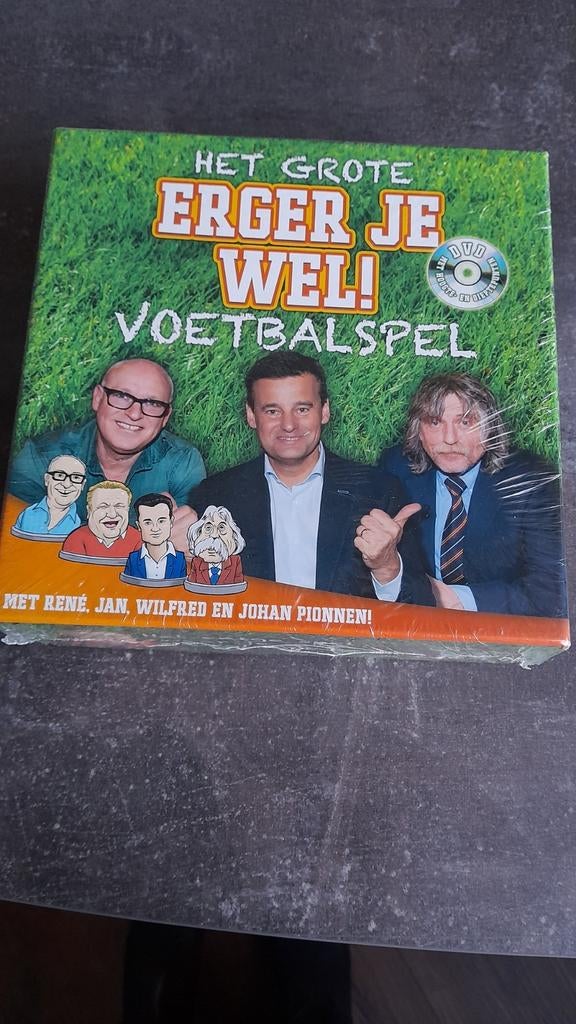 Nieuw,,HET GROTE ERGER JE WEL,,Voetbalspel!, Ophalen of Verzenden, Nieuw