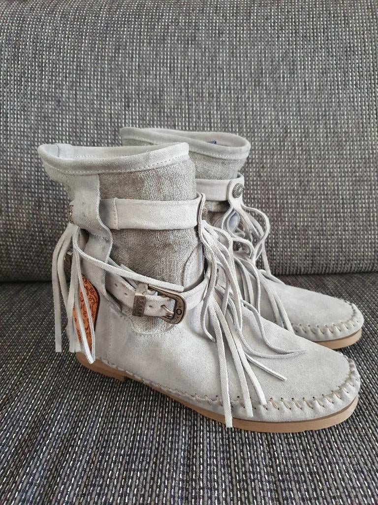 Enkellaarsjes Karma of Charme 39, Verzenden, Lage of Enkellaarzen, Nieuw, Grijs