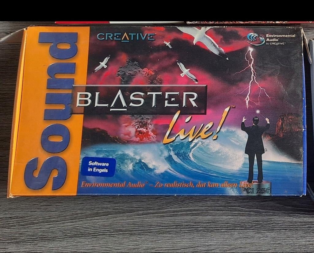 Creative Sound blaster live, Ophalen of Verzenden, Gebruikt, Creative