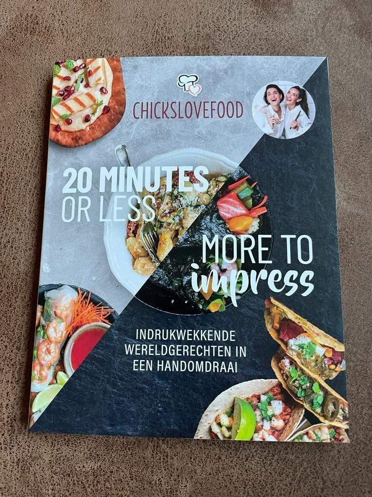 Chicks love food 20 minutes or less, Ophalen of Verzenden, Zo goed als nieuw