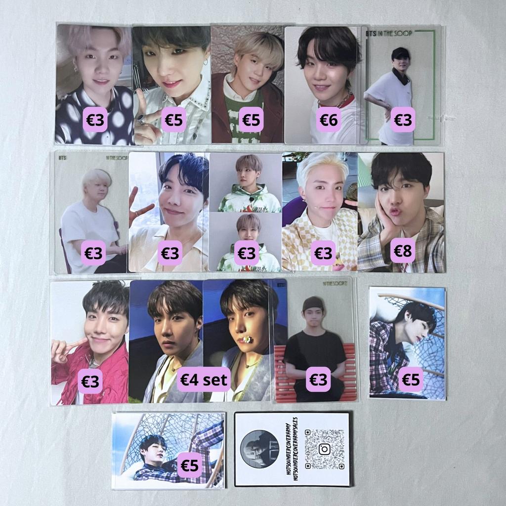 Bts photocards te koop, Cd's en Dvd's, Cd's | Wereldmuziek, Verzenden, Zo goed als nieuw, Aziatisch