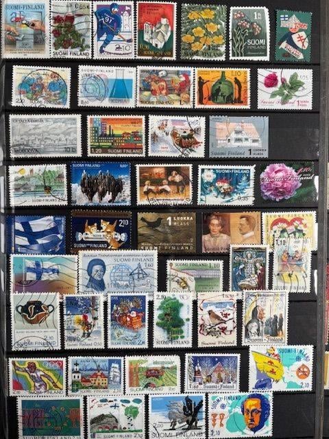 postzegels Finland, Postzegels en Munten, Postzegels | Volle albums en Verzamelingen, Ophalen of Verzenden, Buitenland