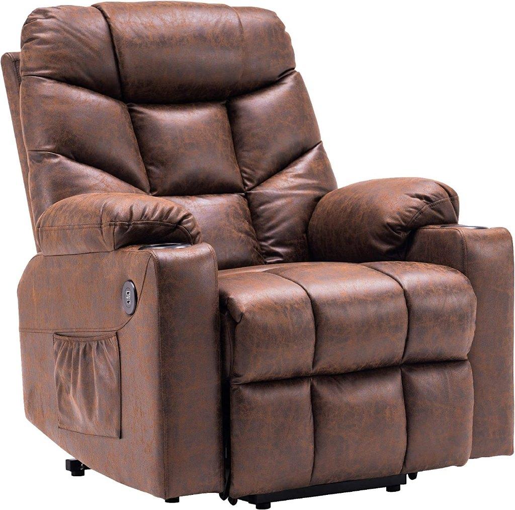 Elektrische Sta-Op-Stoel Retro-Vintage.120KG 2X USB-Poorten, Nieuw, 75 tot 100 cm, Ophalen of Verzenden, Metaal