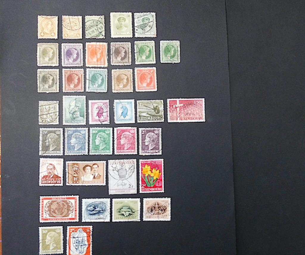 Luxemburg : 47 postzegels ( (1895 - 1977), Verzenden, Luxemburg
