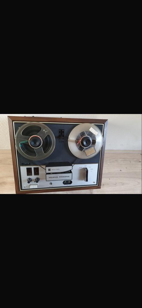 National Panasonic RS-720vs tape deck, Ophalen of Verzenden, Bandrecorder, Met stofkap
