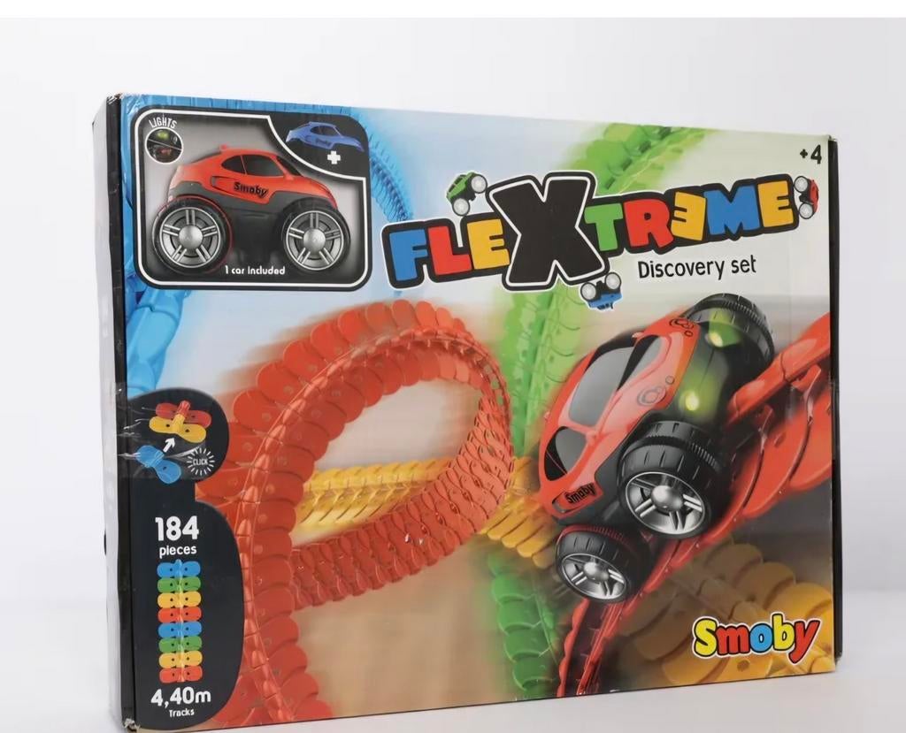 Smoby Flextreme Racebaan, Overige merken, Ophalen of Verzenden, Handmatig, Met looping