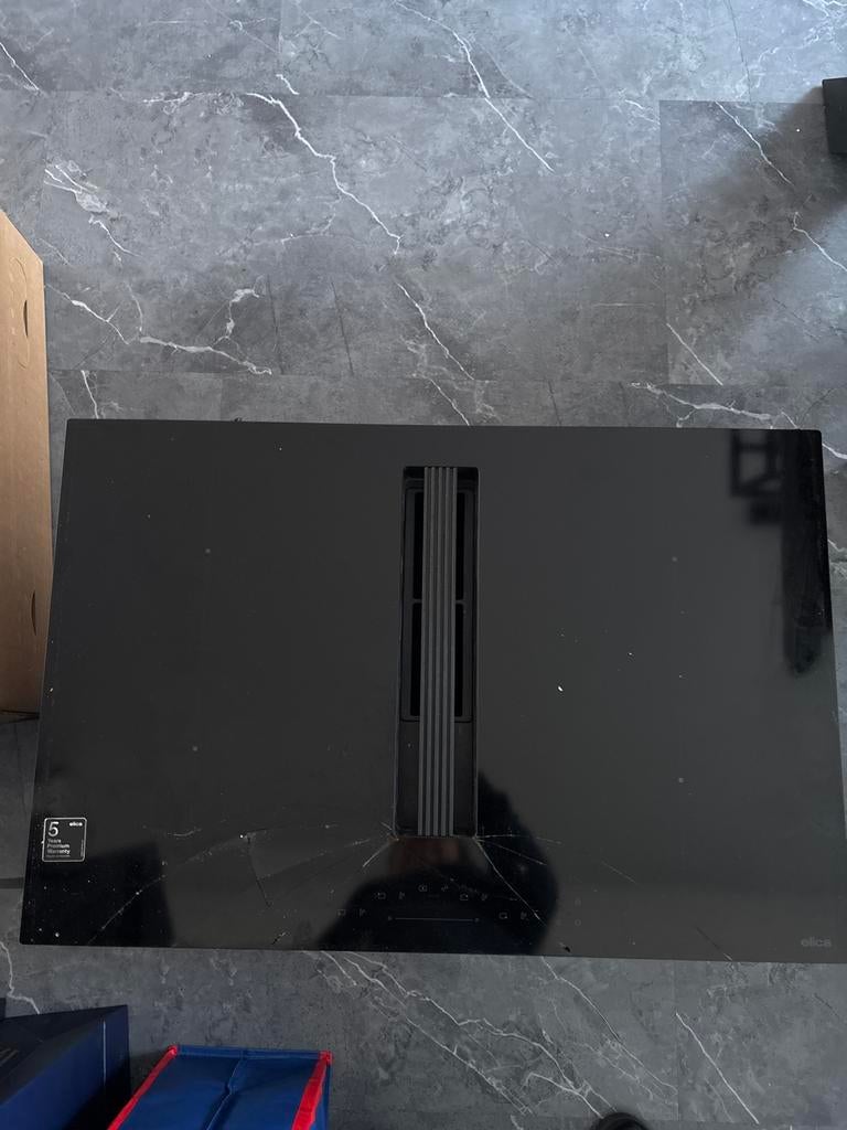 Elica Inductie met afzuiger defect, Nieuw, Inbouw, Inductie, 4 kookzones