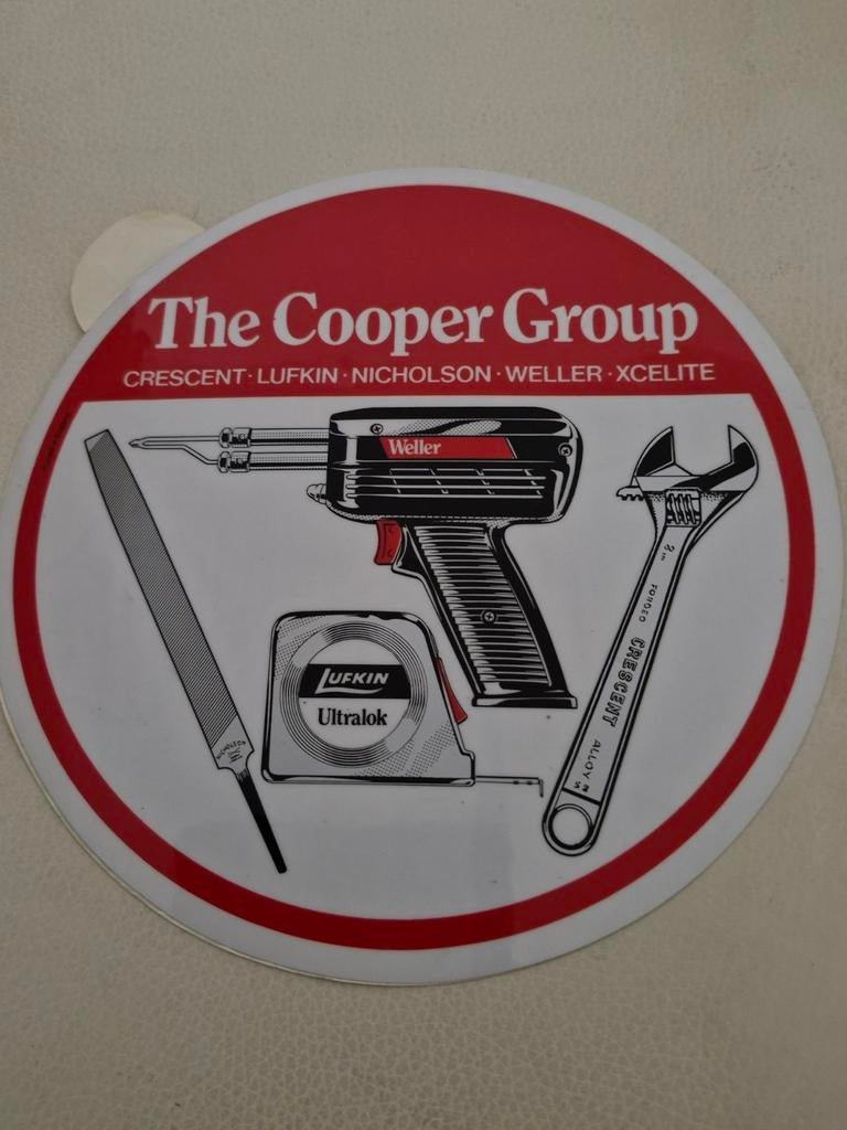 G 034 The Cooper Group Gereedschap Sticker, Ophalen of Verzenden