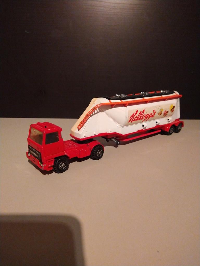 Matchbox Super Kings Kelloggs Tanker, Overige merken, Gebruikt, 1:50 of kleiner, Ophalen of Verzenden