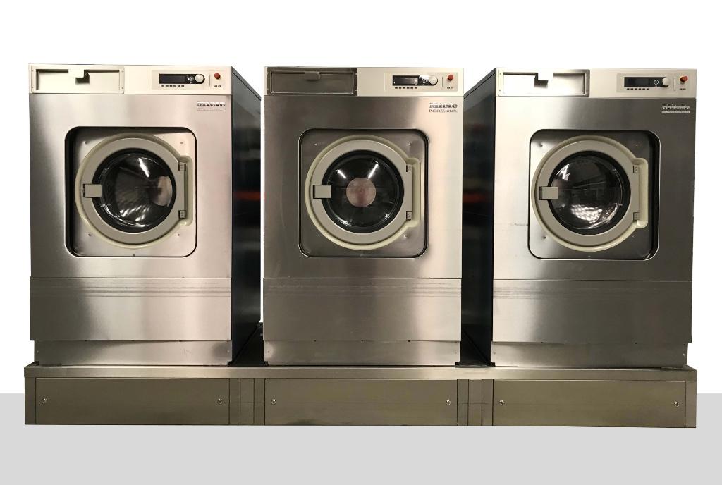 Pro-used Miele Professional PW6101 tot PW6321 op voorraad, Witgoed en Apparatuur, Ophalen, Gebruikt, 10 kg of meer, 1600 toeren of meer