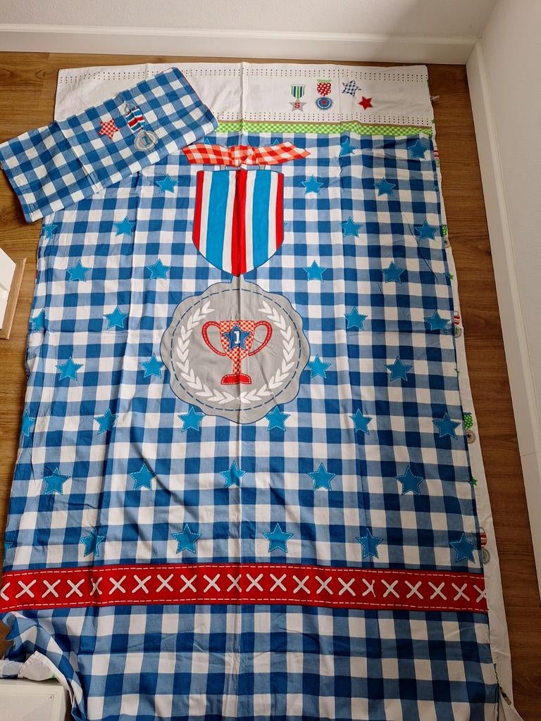 Dekbedovertrek lief lifestyl medaille, Ophalen of Verzenden, Jongetje of Meisje, Dekbedovertrek