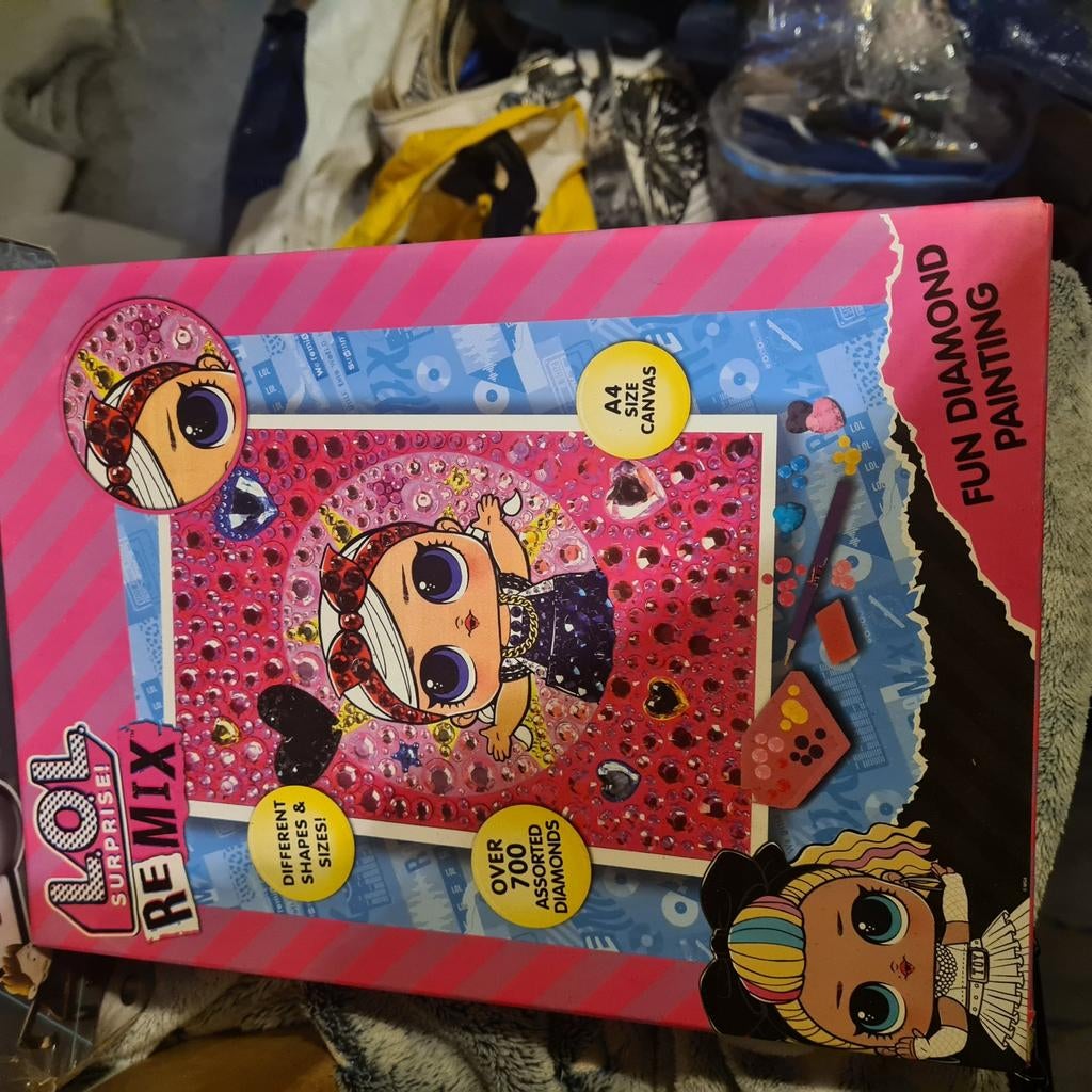 LOL Surprise Diamond Painting - Nieuw in verpakking, Hobby en Vrije tijd, Knutselen, Ophalen of Verzenden, Nieuw