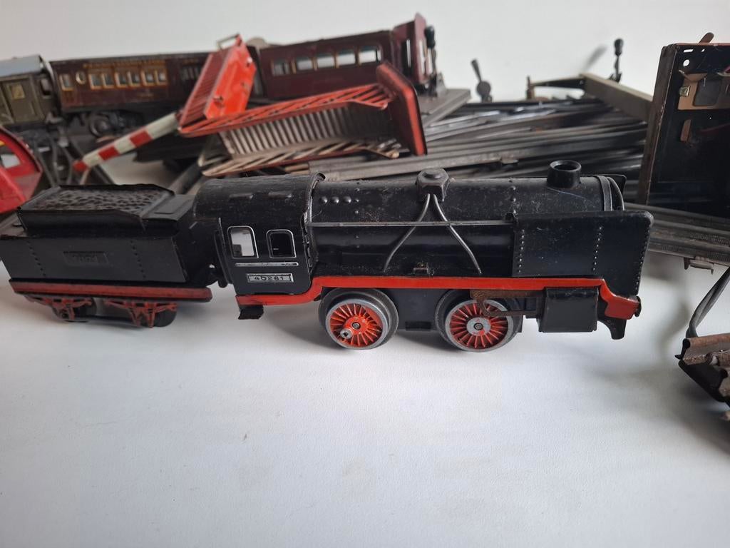 Distler locomotief 40281 compleete set met transformator, Antiek en Kunst, Ophalen of Verzenden