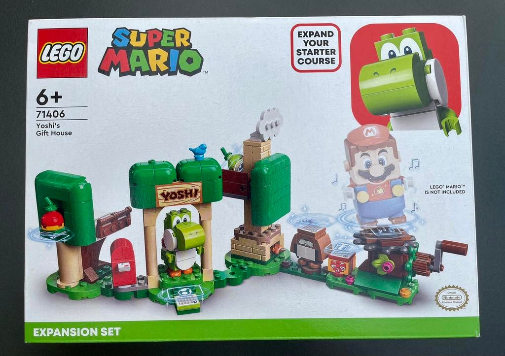 TE KOOP: Lego Super Mario 71406 Yoshi’s cadeauhuisje ZGAN, Kinderen en Baby's, Speelgoed | Duplo en Lego, Zo goed als nieuw, Lego