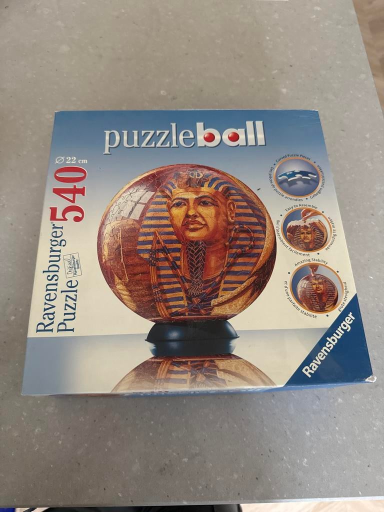 Ravensburger Puzzleball - Egypte - 540 stukjes, Ophalen of Verzenden, Meer dan 50 stukjes, Gebruikt, 6 jaar of ouder