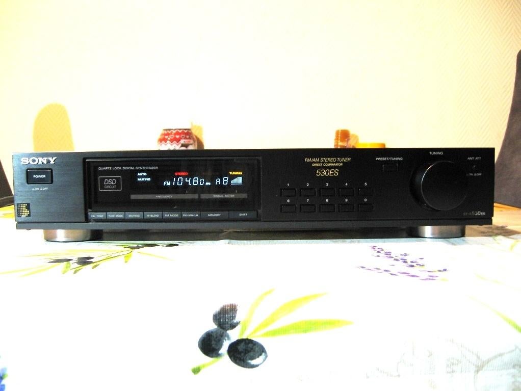 Sony ST-S530ES tuner serviced, Audio, Tv en Foto, Tuners, Ophalen of Verzenden, Gebruikt