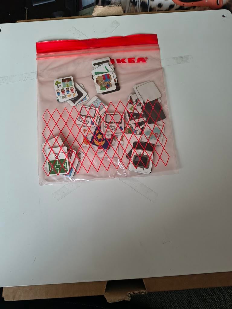 Planbord met magneten., Kinderen en Baby's, Speelgoed | Educatief en Creatief, Ophalen, Zo goed als nieuw