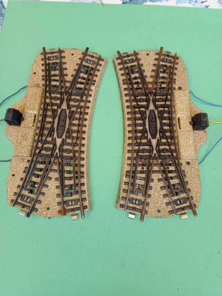 Märklin 5128   kruising-wissel, Hobby en Vrije tijd, Modeltreinen | H0, Gebruikt, Gelijkstroom, Rails, Ophalen of Verzenden