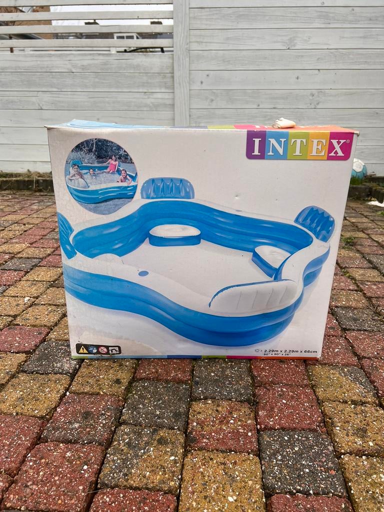 Intex Family Lounge Pool - Opblaaszwembad, Ophalen, Opblaaszwembad, Nieuw, 200 tot 400 cm
