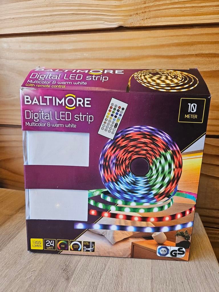 Baltimore LED Strip 10m - Nieuw!, Kunststof, Nieuw, Ophalen of Verzenden, Modern