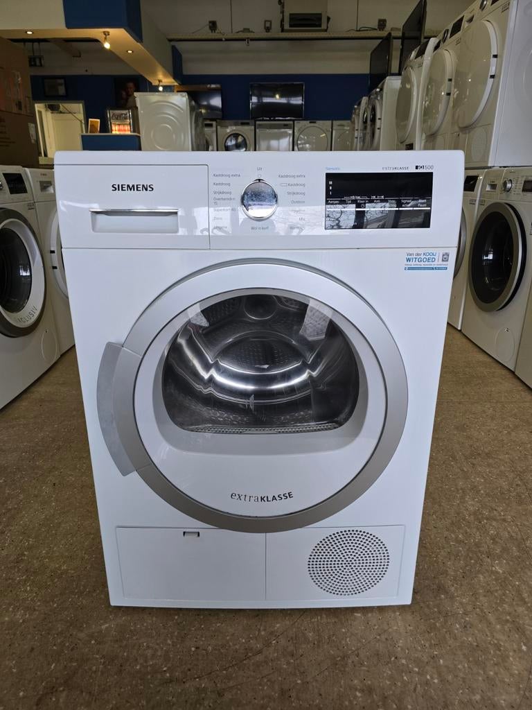 Siemens IQ 500 condensdroger | 8 kilo | Gratis thuis 🚚✅️, Ophalen, Jirnsum, Anti-kreukfase, 8 tot 10 kg