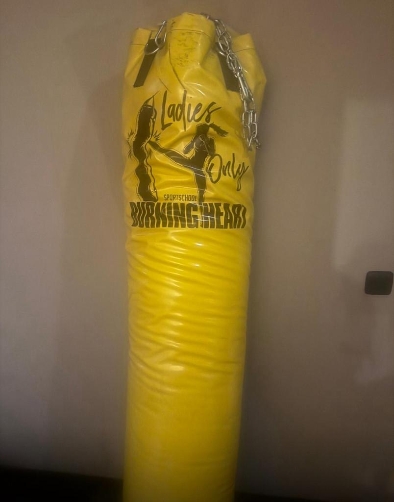Bokszak 180cm 46kg, Ophalen, Zo goed als nieuw, Bokszak