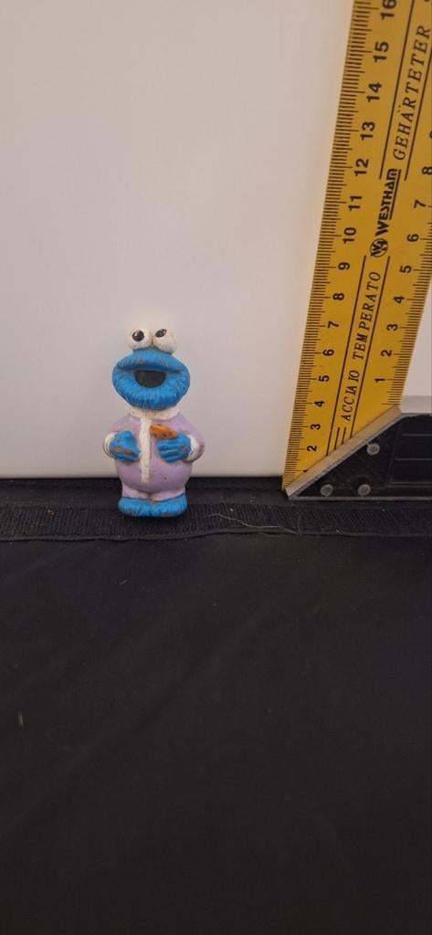 Koekiemonster poppetje in pyjama Sesamstraat (7126), Gebruikt, ., Ophalen of Verzenden, .