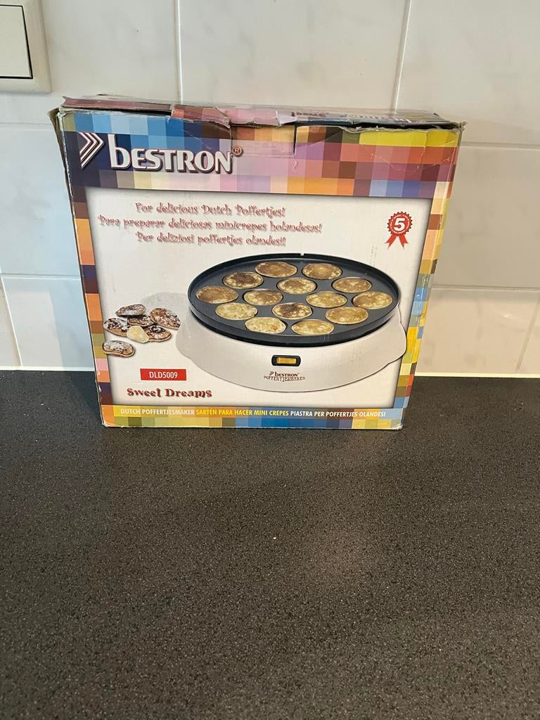Bestron Poffertjesmaker - Zo goed als nieuw!, Ophalen of Verzenden, Zo goed als nieuw, Airfryer, Minder dan 750 gram