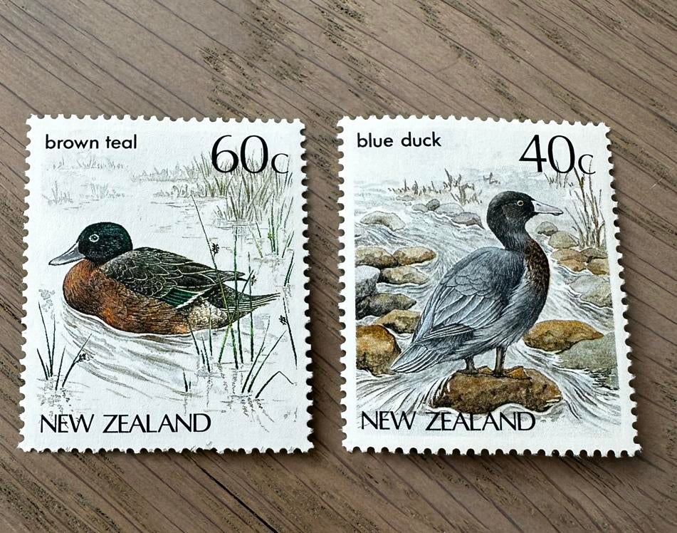 Nieuw Zeeland 1987 Postfris vogels - Eenden, Ophalen of Verzenden, Postfris
