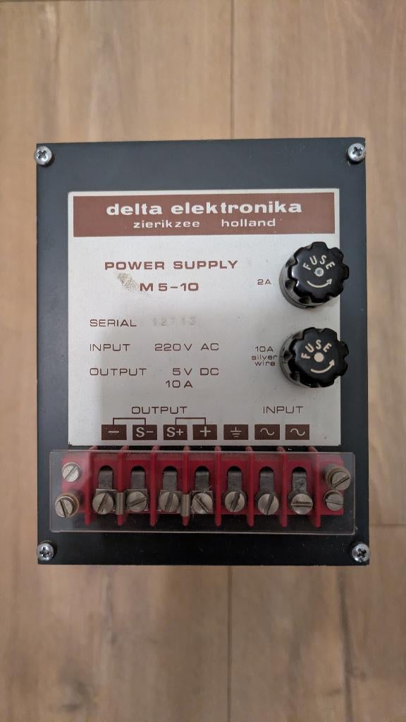 Delta voeding 5V 10A, Ophalen of Verzenden, Gebruikt