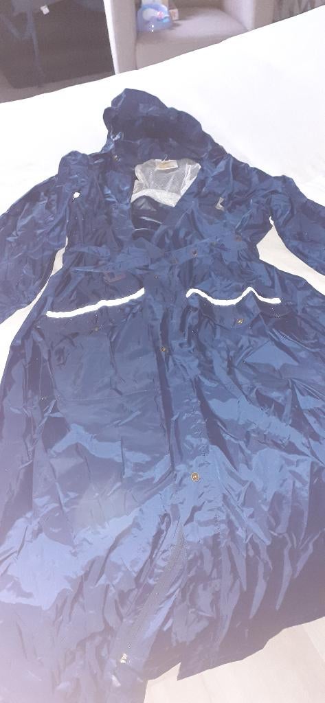 Regenjas  merk Anuy, Maat 38/40 (M), Blauw, Ophalen of Verzenden, Zo goed als nieuw