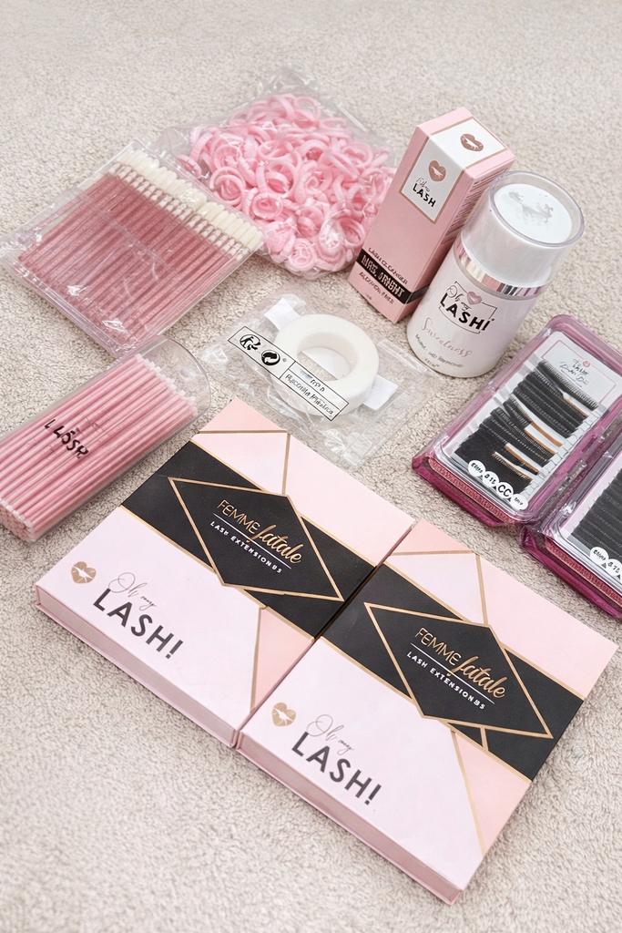 Wimperextensions spullen, Gebruikt, Ogen, Zwart, Ophalen of Verzenden