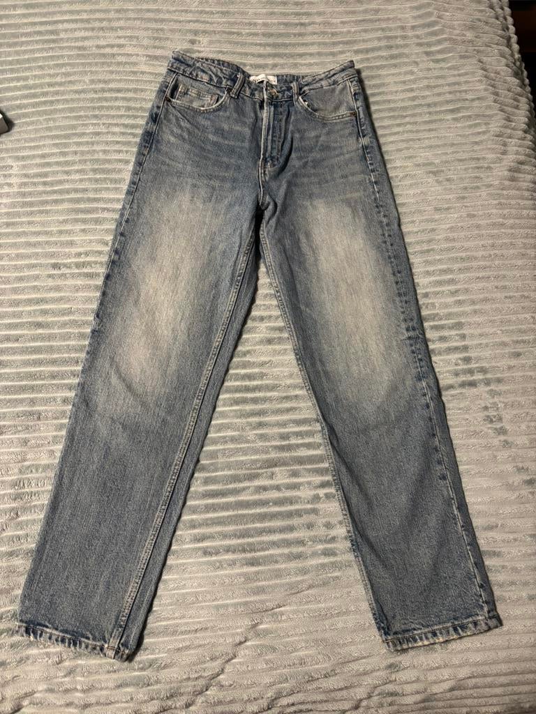 High waist jeans Zara, Ophalen of Verzenden, Zo goed als nieuw, Blauw, W28 - W29 (confectie 36)