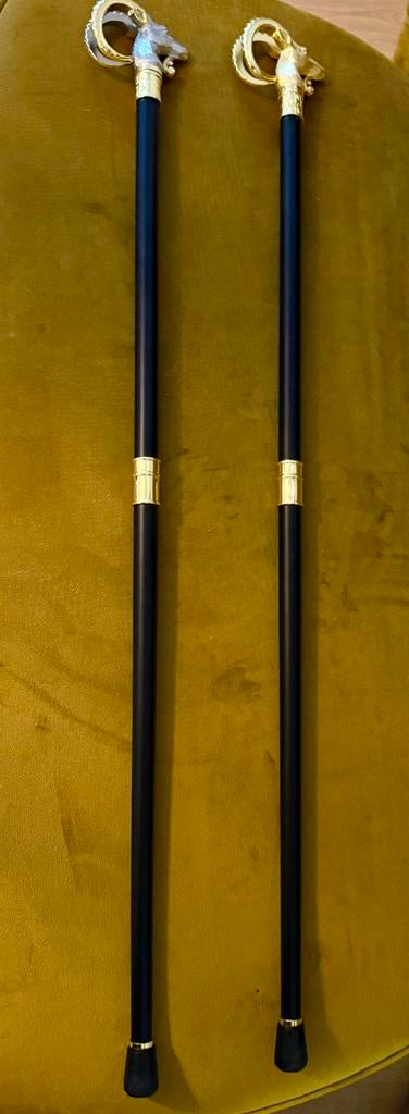 Wandelstok Ram Geit, Ophalen