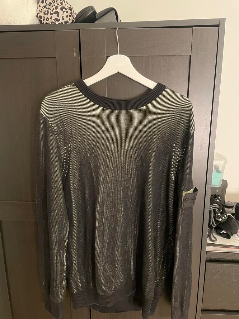 Stone Island Shadow Project Lenticulair Trui, Ophalen, Zo goed als nieuw, Maat 52/54 (L), Zwart