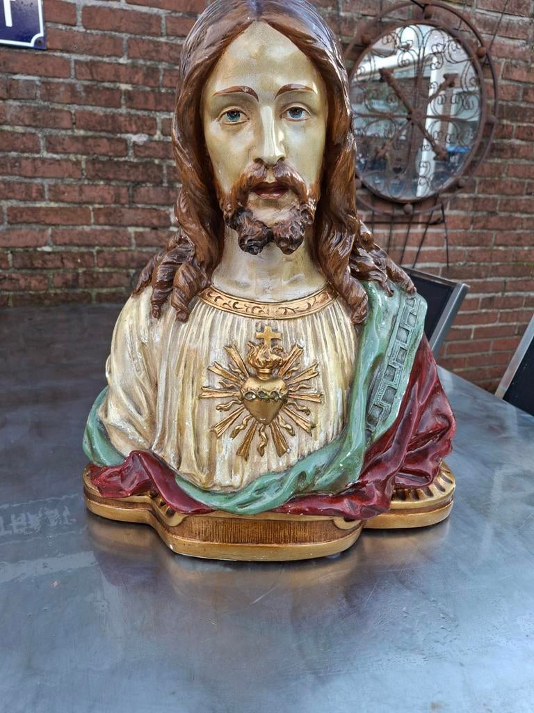 Antiek Jezus Christus Buste, Antiek en Kunst, Ophalen