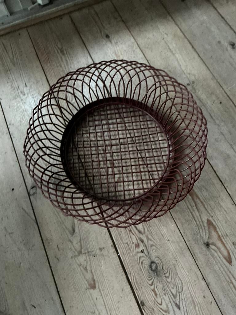 Mooie draad mand, Ophalen of Verzenden