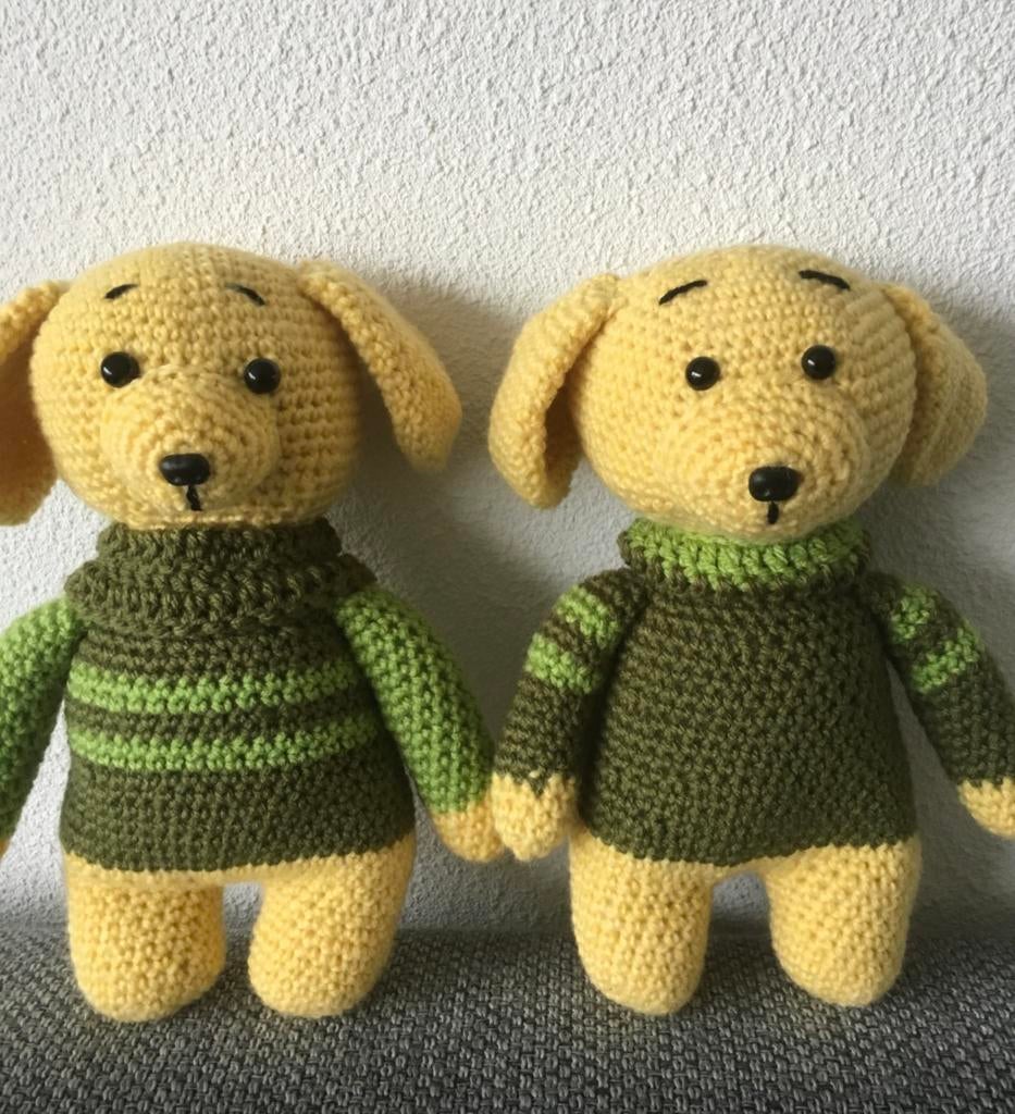 Gehaakte hondjes, Hobby en Vrije tijd, Breien en Haken, Ophalen, Nieuw, Haken, Overige typen