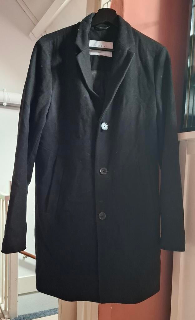 Winterjas heren Distrikt Norrebro, maat: S, Kleding | Heren, Zwart, Ophalen of Verzenden, Distrikt Nørrebro, Gedragen