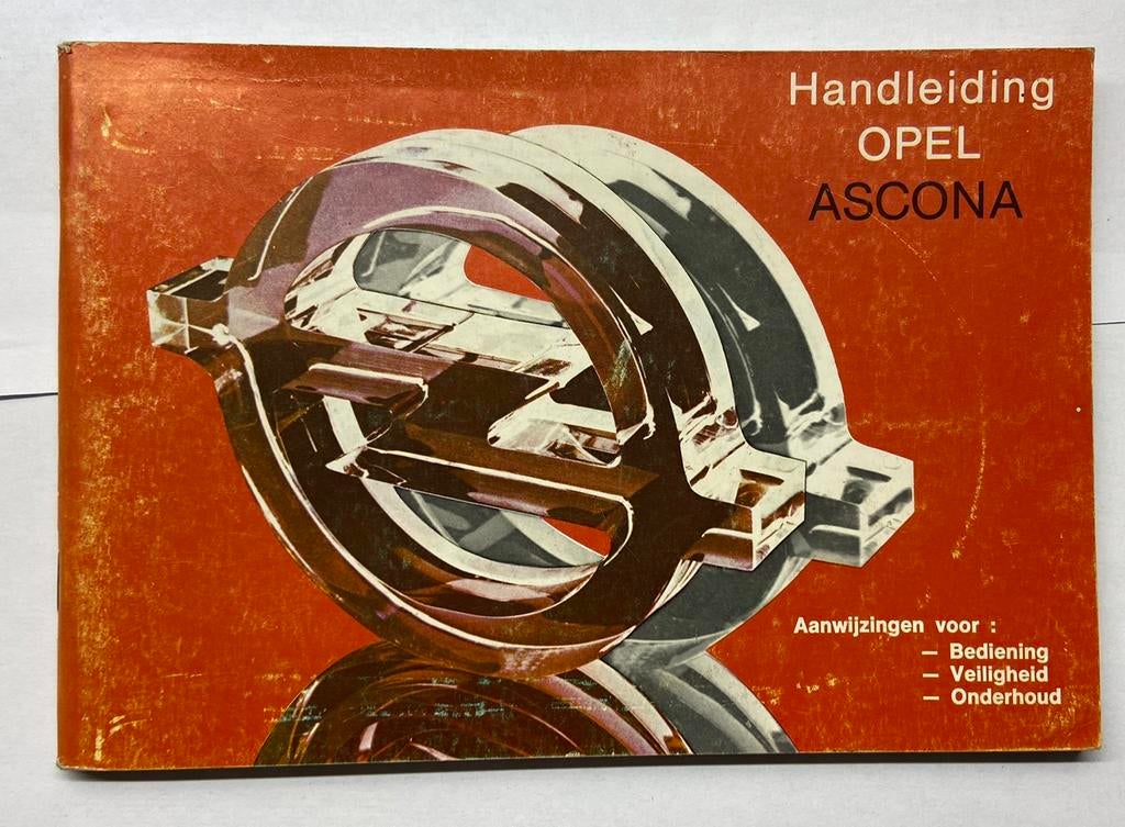 Handleiding Opel Ascona 1983, Ophalen of Verzenden