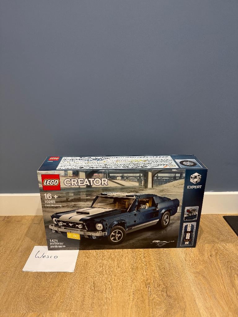 Lego 10265 - Ford Mustang - NIEUW!, Ophalen of Verzenden, Nieuw, Complete set, Lego