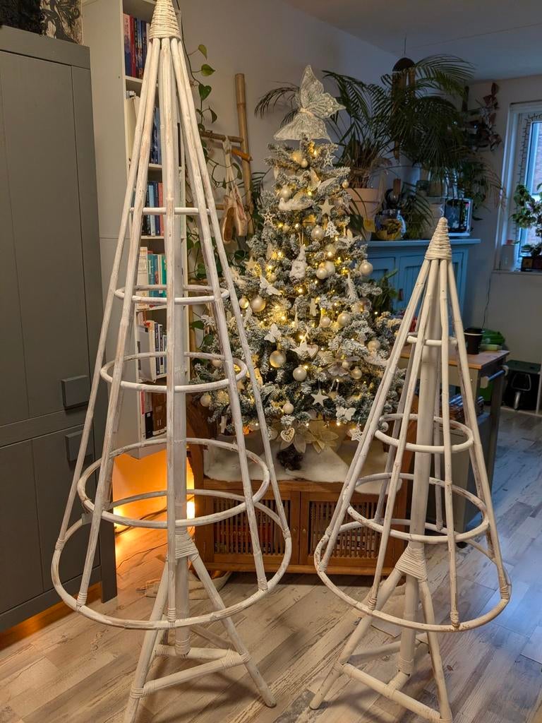 Bamboo (kerst)bomen, Ophalen