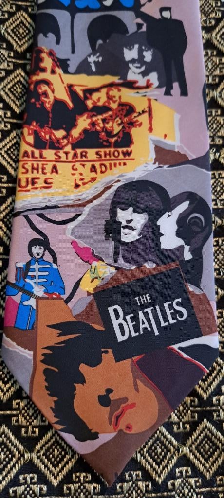 The Beatles stropdas mooi bijzonder exemplaar, Ophalen of Verzenden, Nieuw