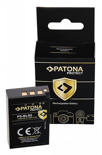 PROTECT Battery Olympus BLS5 E-P3 E-PL2 PEN E-PL3 E-PM1, Verzenden, Nieuw