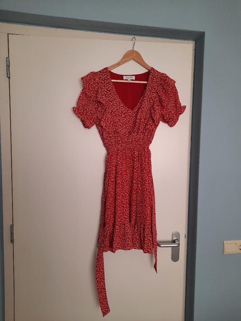 zomerse jurk  l'Atelier in april 1986, Ophalen of Verzenden, Zo goed als nieuw, L'Atelier in april 1986, Maat 36 (S)