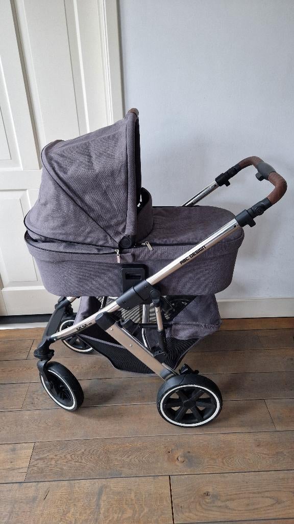 Kinderwagen ABC Design, Kinderen en Baby's, Kinderwagens en Combinaties, Verstelbare duwstang, Zo goed als nieuw, Ophalen, Kinderwagen
