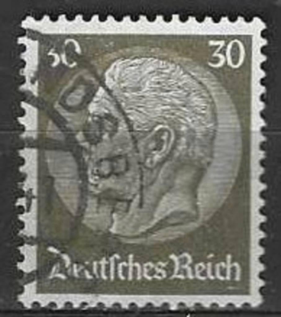 Duitsland 1933-1936 - Yvert 494 - Maarschalk Hindenburg (ST), Postzegels en Munten, Postzegels | Europa | Duitsland, Verzenden
