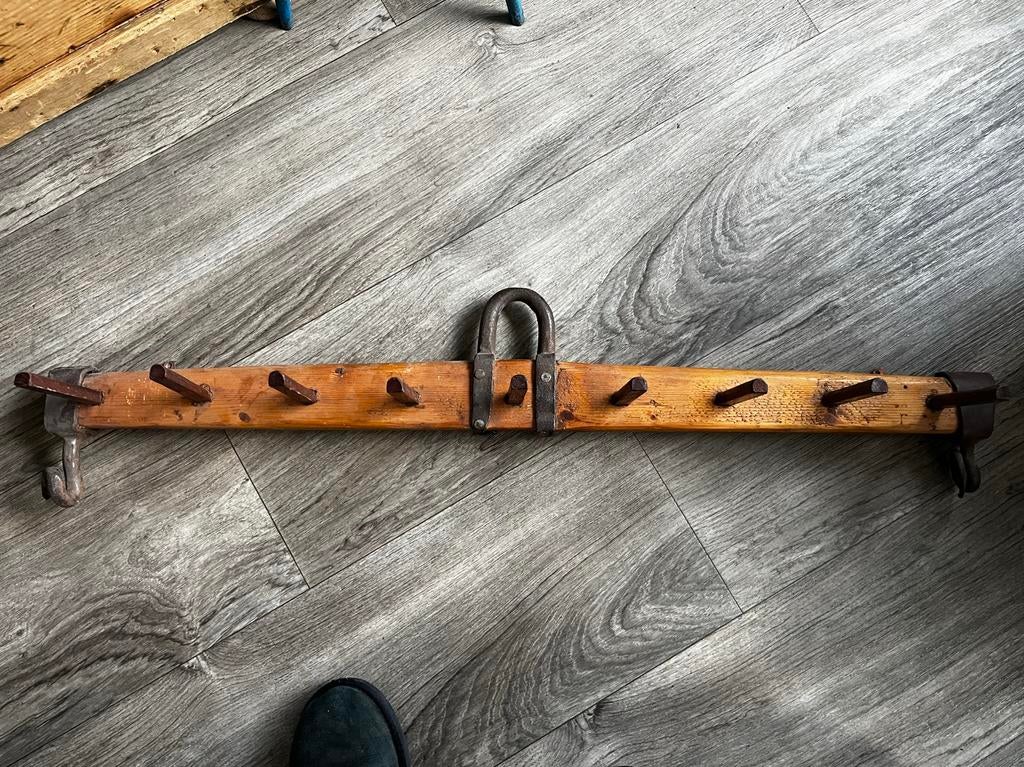 Boeren kapstok juk, Gebruikt, Minder dan 100 cm, Hout, Ophalen