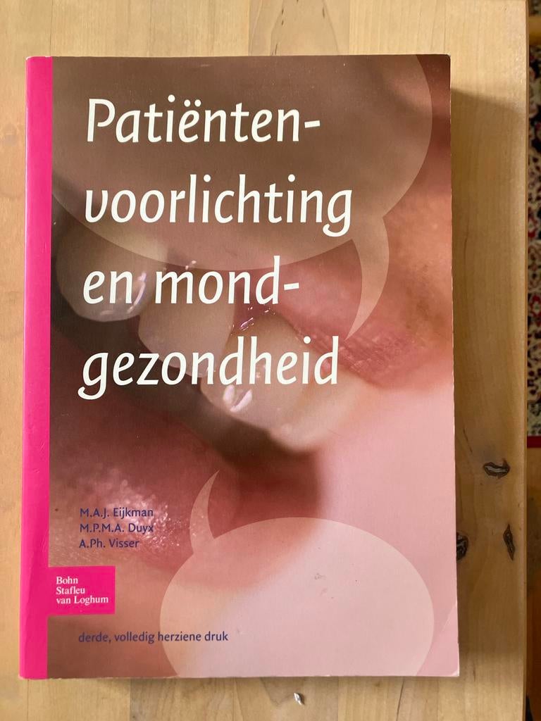 Patiëntenvoorlichting en mondgezondheid, Boeken, Ophalen of Verzenden, Gamma, Gelezen, HBO